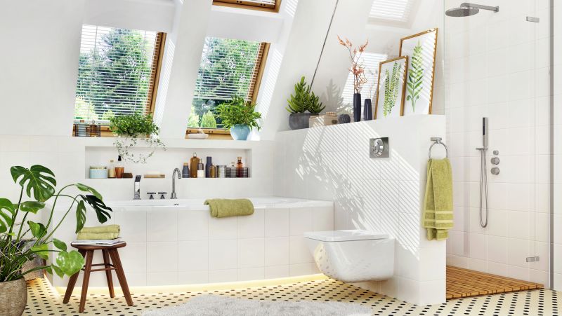 Biophilic Bathroom Elements